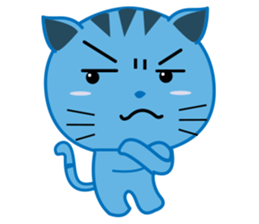Catlie Blue sticker #1370617