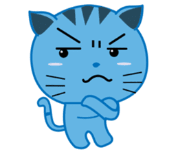 Catlie Blue sticker #1370617