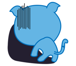 Catlie Blue sticker #1370619