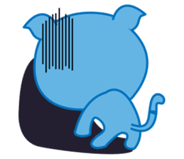 Catlie Blue sticker #1370619