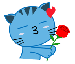 Catlie Blue sticker #1370622