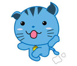 Catlie Blue sticker #1370623