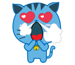 Catlie Blue sticker #1370626