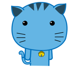 Catlie Blue sticker #1370627
