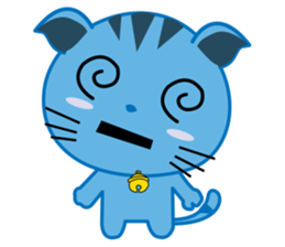 Catlie Blue sticker #1370628