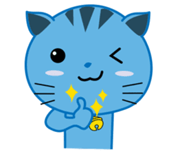 Catlie Blue sticker #1370631