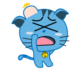 Catlie Blue sticker #1370636