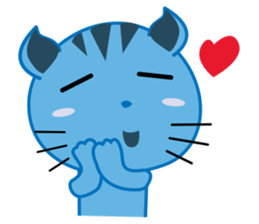 Catlie Blue sticker #1370638