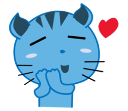 Catlie Blue sticker #1370638