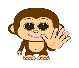 The Funky Monkey sticker #1370762