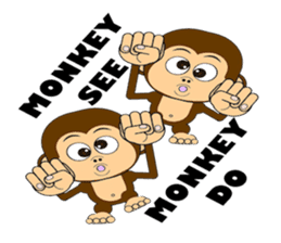 The Funky Monkey sticker #1370766