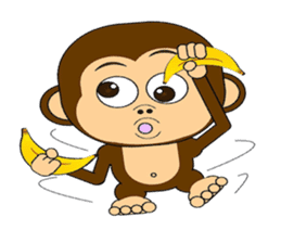 The Funky Monkey sticker #1370774