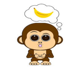 The Funky Monkey sticker #1370778