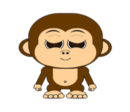 The Funky Monkey sticker #1370779