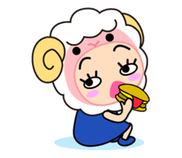 Original Horoscopes: Aries "The Ram" sticker #1371206