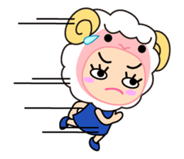 Original Horoscopes: Aries "The Ram" sticker #1371209