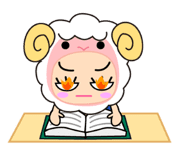 Original Horoscopes: Aries "The Ram" sticker #1371212