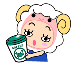 Original Horoscopes: Aries "The Ram" sticker #1371217