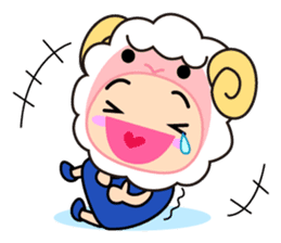 Original Horoscopes: Aries "The Ram" sticker #1371220