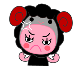 Original Horoscopes:  Aries "The Ram" sticker #1371232