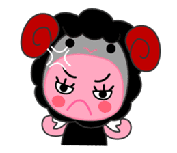 Original Horoscopes: Aries "The Ram" sticker #1371232