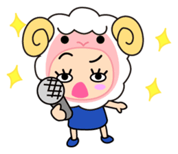 Original Horoscopes: Aries "The Ram" sticker #1371236