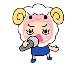 Original Horoscopes:  Aries "The Ram" sticker #1371237