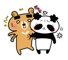 KUMAPANDA. sticker #1371279