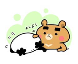 KUMAPANDA. sticker #1371281