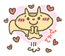 Happy Squirrel sticker #1371802