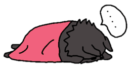 Cute Dog Sticker for winter use sticker #1371853