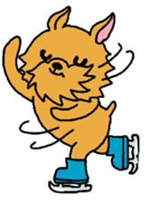 Cute Dog Sticker for winter use sticker #1371861