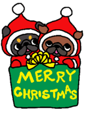 Cute Dog Sticker for winter use sticker #1371865