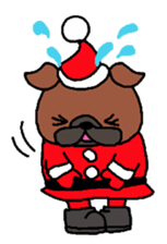 Cute Dog Sticker for winter use sticker #1371871