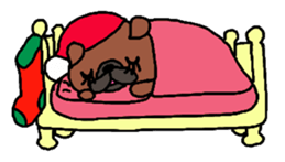 Cute Dog Sticker for winter use sticker #1371876