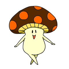 Funny mushroom