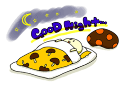 Funny mushroom sticker #1372096