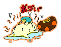 Funny mushroom sticker #1372115