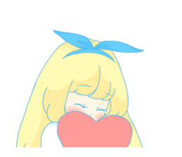 Sticker of the fairy tale Alice sticker #1372165
