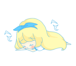 Sticker of the fairy tale Alice sticker #1372175