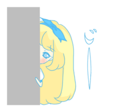 Sticker of the fairy tale Alice sticker #1372196