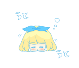 Sticker of the fairy tale Alice sticker #1372198