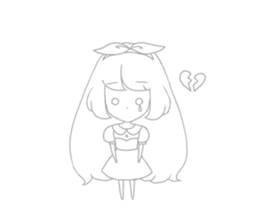 Sticker of the fairy tale Alice sticker #1372201