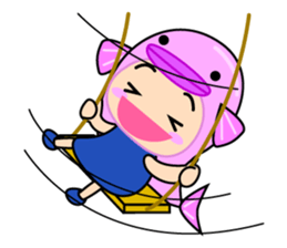 Original Horoscopes:  Pisces "The Fish" sticker #1372243