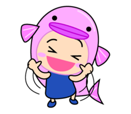 Original Horoscopes:  Pisces "The Fish" sticker #1372264