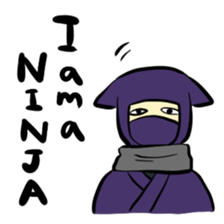 Sticker of the Ninja English version sticker #1372362