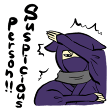 Sticker of the Ninja English version sticker #1372364