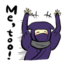 Sticker of the Ninja English version sticker #1372365