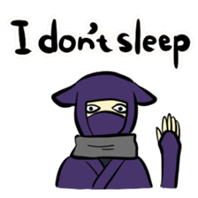 Sticker of the Ninja English version sticker #1372368