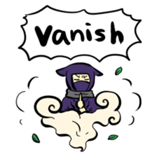 Sticker of the Ninja English version sticker #1372369